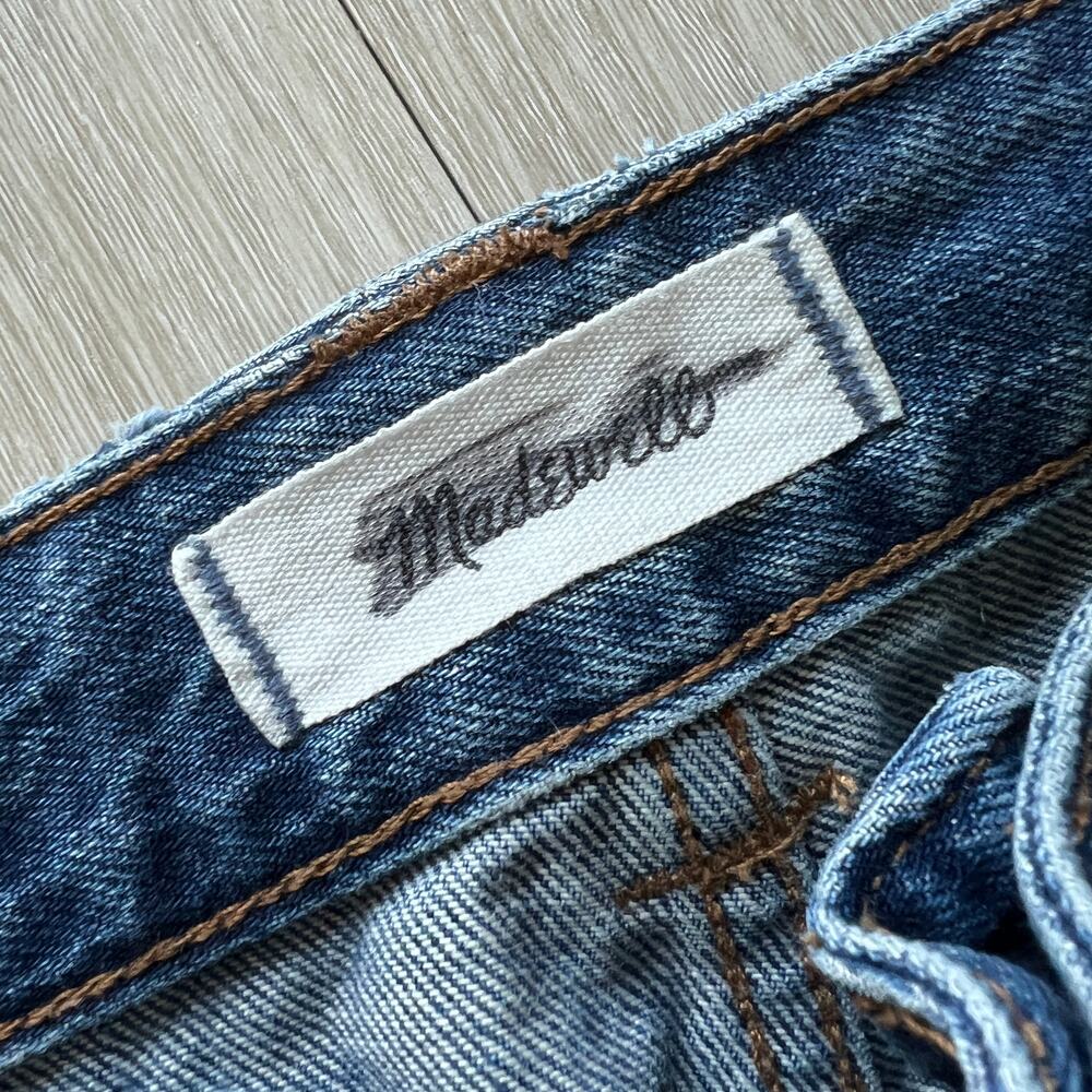 Madewell Curvy Darted Barrel Leg Jean 32 Blue - Picture 2 of 13
